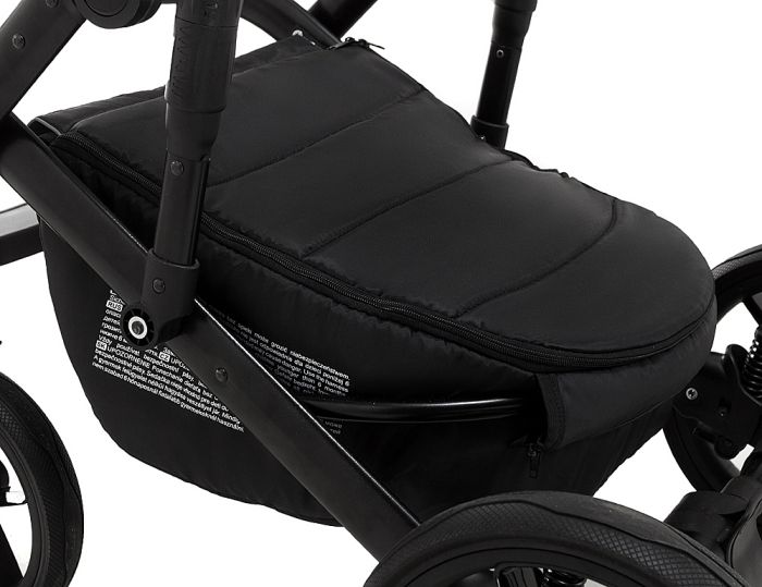Коляска 2 в 1 для двойни Bair Next DUO Soft 03 темный капучино