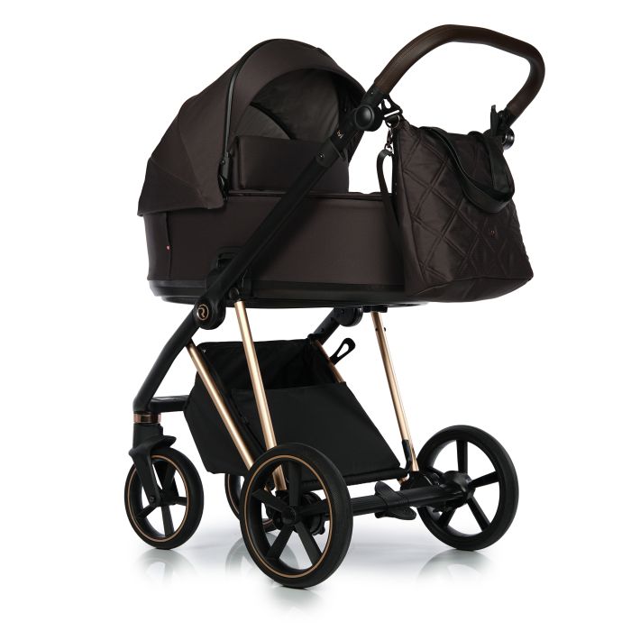 Коляска 2 в 1 Roan Ivi Choco Rose Gold 2.0