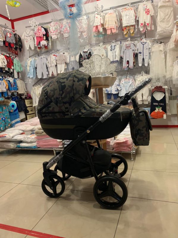 Коляска 2 в 1 Adamex Cortina Pro CP-238 хаки