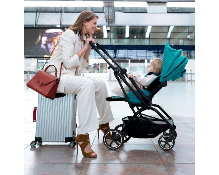 Прогулочная коляска Cybex Eezy S Twist + 2 (River Blue)