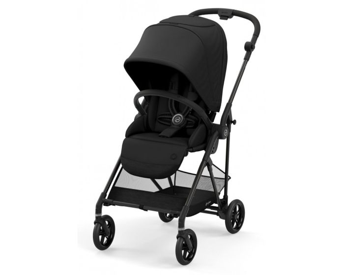 Прогулянкова коляска Cybex Melio Carbon (Deep Black)