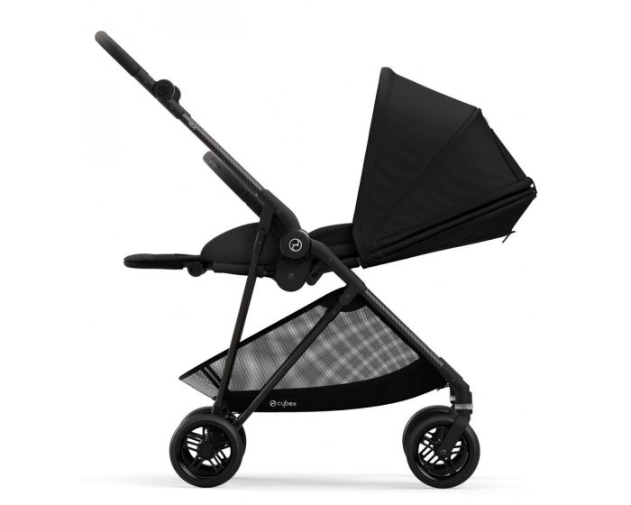 Прогулянкова коляска Cybex Melio Carbon (Deep Black)