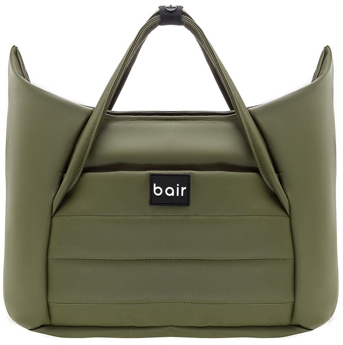 Коляска 2 в 1 Bair Marcel кожа 100% BM-11 хаки