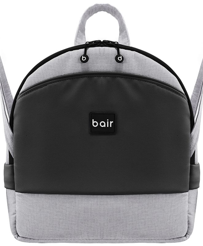 Коляска 2 в 1 для двойни Bair Next DUO Soft 10 серый