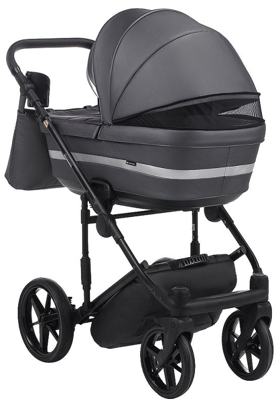 Коляска 2 в 1 Adamex Rimini ECO кожа 100% RI-211