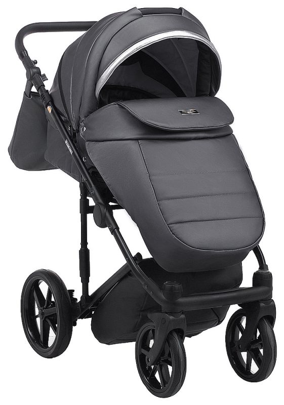 Коляска 2 в 1 Adamex Rimini ECO кожа 100% RI-211
