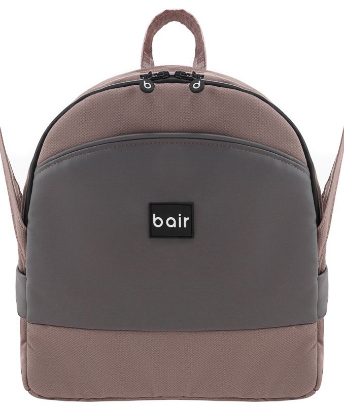 Коляска 2 в 1 Bair Next White Soft 52 капучино