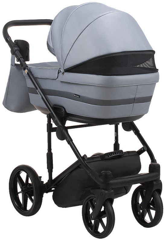 Коляска 2 в 1 Adamex Rimini ECO кожа 100% RI-243
