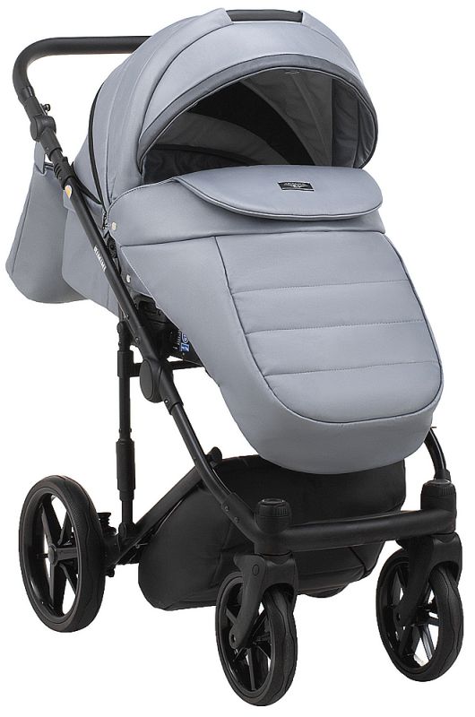 Коляска 2 в 1 Adamex Rimini ECO кожа 100% RI-243