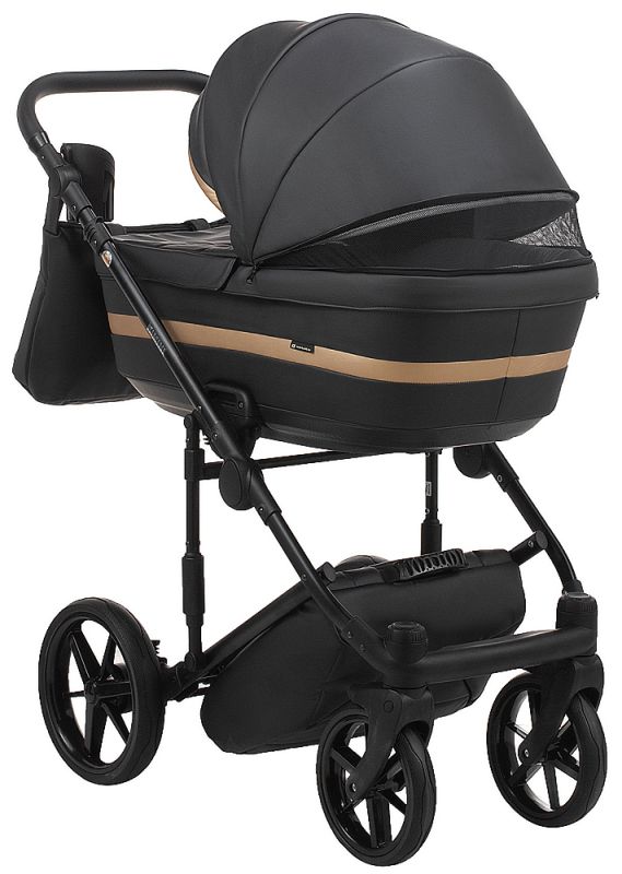 Коляска 2 в 1 Adamex Rimini ECO кожа 100% RI-203