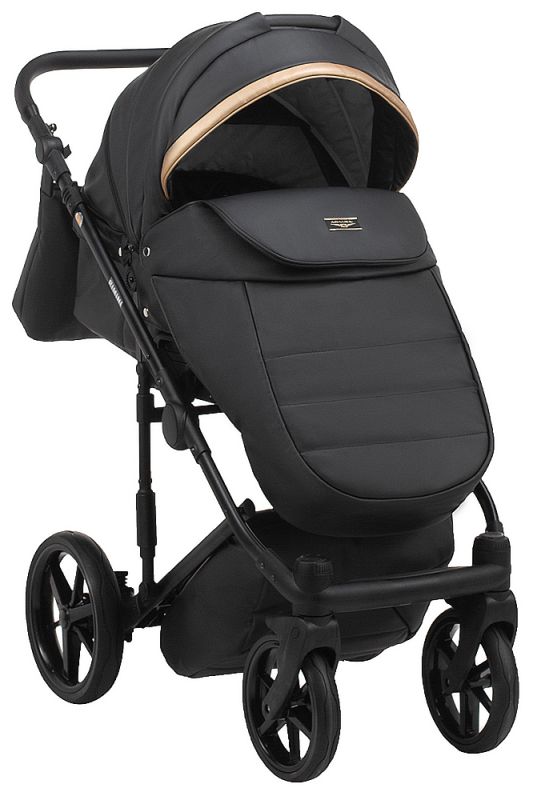 Коляска 2 в 1 Adamex Rimini ECO кожа 100% RI-203