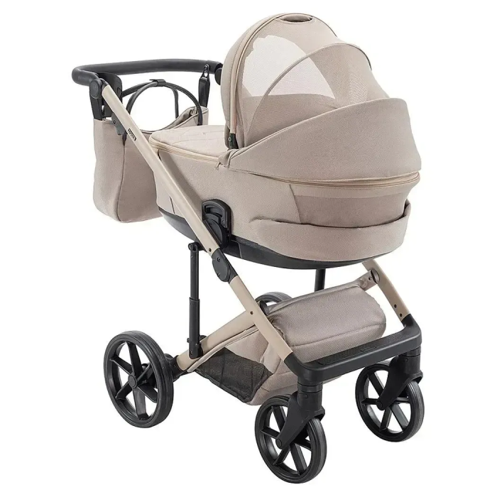 Коляска 2 в 1 Adamex Dolce Natura 4 Cappuccino