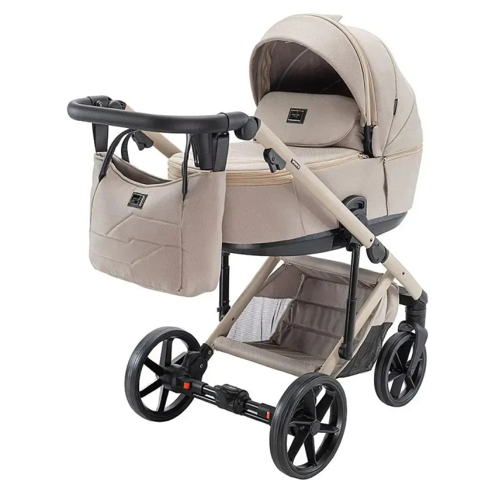 Коляска 2 в 1 Adamex Dolce Natura 4 Cappuccino