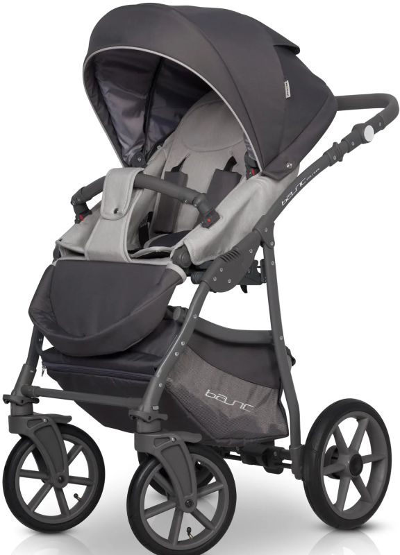 Коляска 2 в 1 Riko Basic Pastel 01 Stone