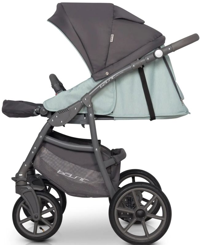 Коляска 2 в 1 Riko Basic Pastel 02 Basil