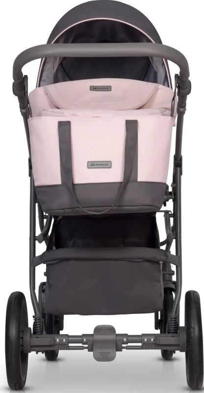 Коляска 2 в 1 Riko Basic Pastel 03 Powder Pink