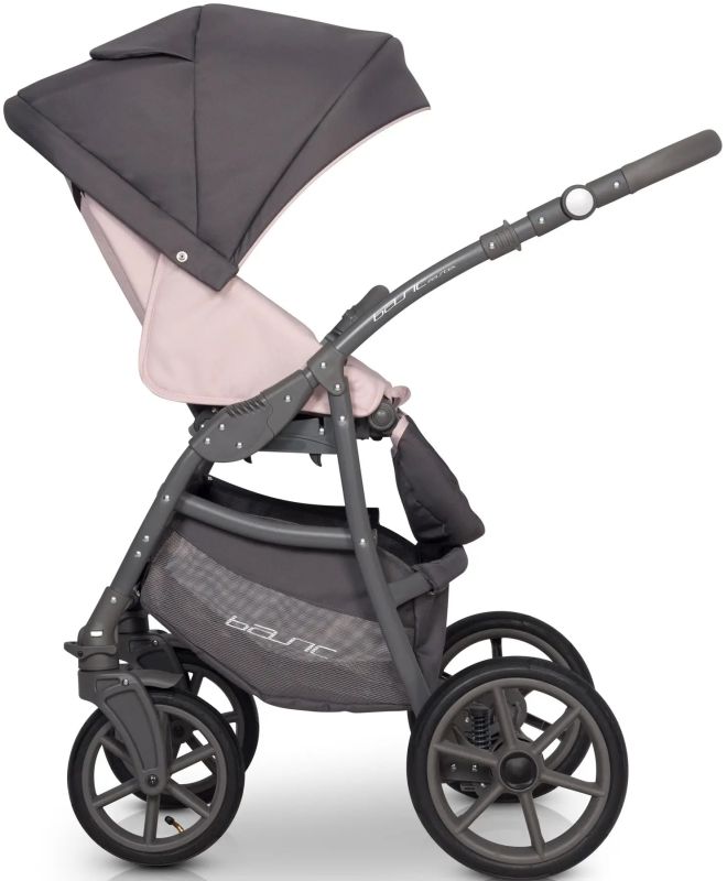 Коляска 2 в 1 Riko Basic Pastel 03 Powder Pink