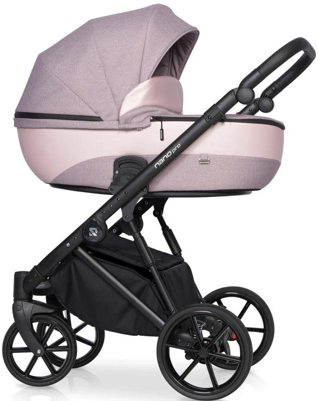 Коляска 2 в 1 Riko Nano Pro 03 Pearl Pink