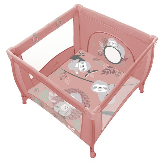 Детский манеж Baby Design Play Up 2020 (08 Pink)