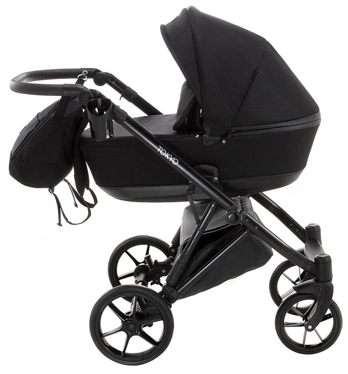 Коляска 2 в 1 Bair Tokyo Soft 2 черный