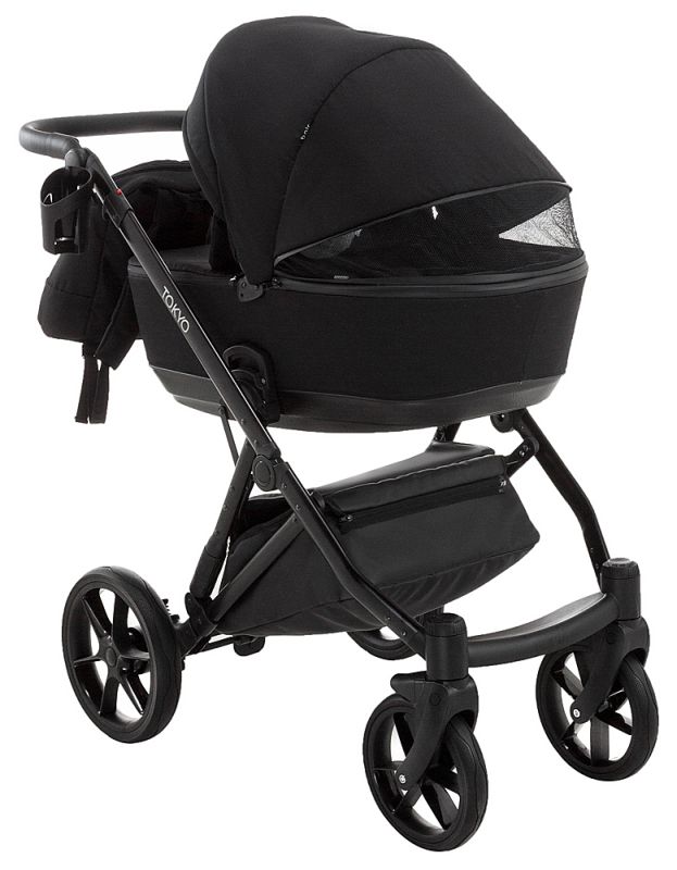 Коляска 2 в 1 Bair Tokyo Soft 2 черный
