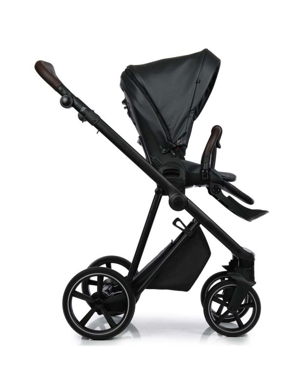 Коляска 2 в 1 Roan ivi Pearl Black ECO 2.0