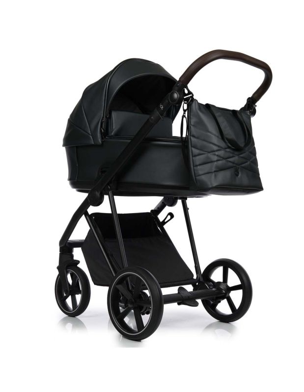 Коляска 2 в 1 Roan ivi Pearl Black ECO 2.0