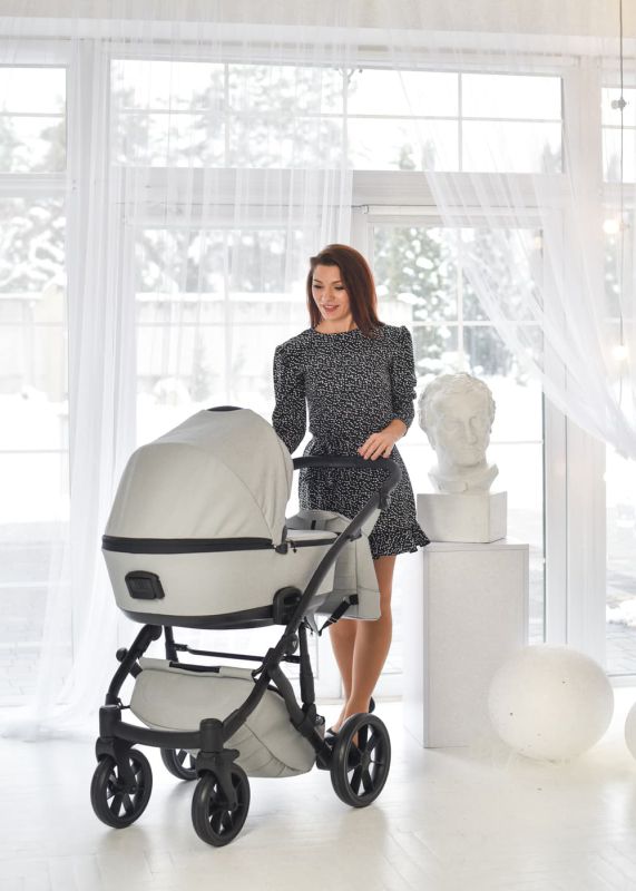 Коляска 2 в 1 Junama Space Eco Grey 01