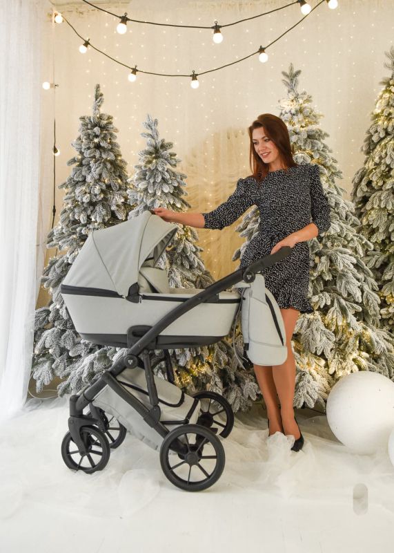 Коляска 2 в 1 Junama Space Eco Grey 01