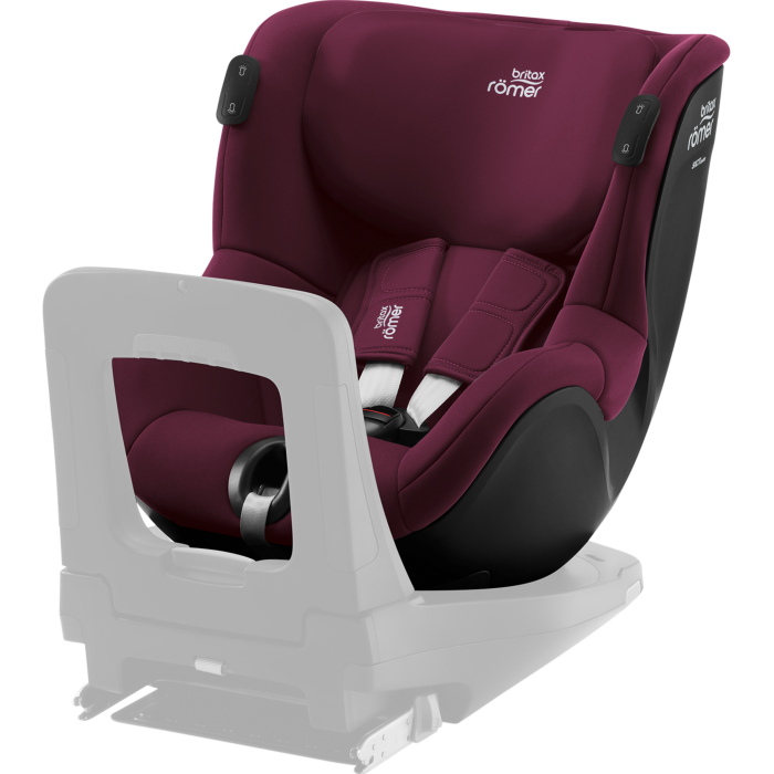 Автокрісло BRITAX-ROMER DUALFIX iSENSE Burgundy Red