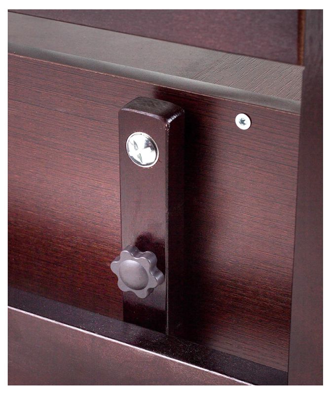 Кровать Babyroom Дина D303 маятник, ящик  венге