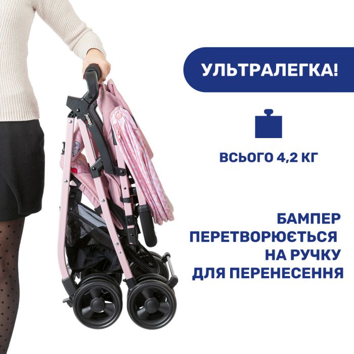 Прогулочная коляска Chicco Ohlala 3 Candy Pink