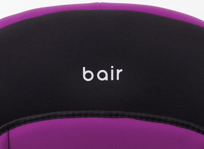 Автокресло Bair Alpha 1/2/3 (9-36 кг) DA2418 черный - фиолетовый