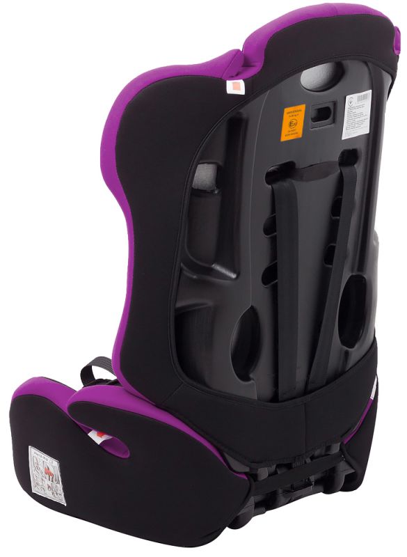 Автокресло Bair Alpha 1/2/3 (9-36 кг) DA2418 черный - фиолетовый