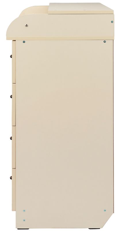 Пеленальный комод Babyroom Комод 4 тел.Big 102x80x50  ваниль