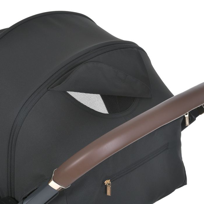 Прогулочная коляска El Camino BEYA ME 1127-G Black