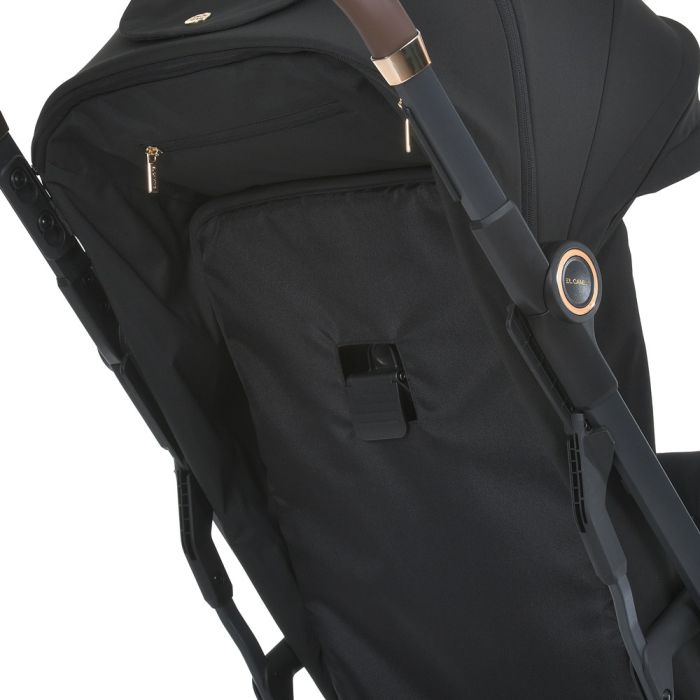 Прогулочная коляска El Camino BEYA ME 1127-G Black