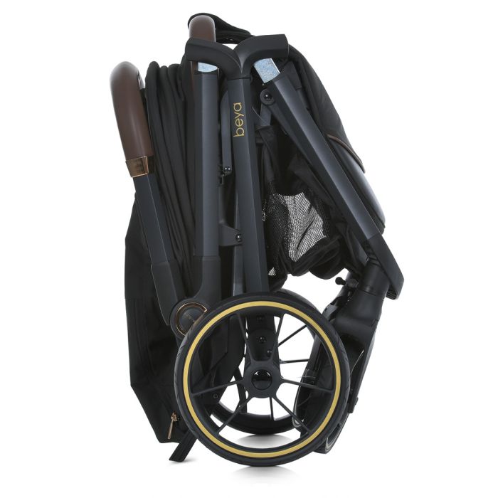 Прогулочная коляска El Camino BEYA ME 1127-G Black