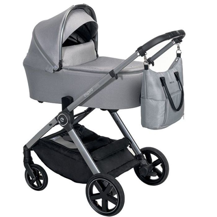 Коляска 2 в 1 Espiro Only New 07 Gray Center (серая рама)