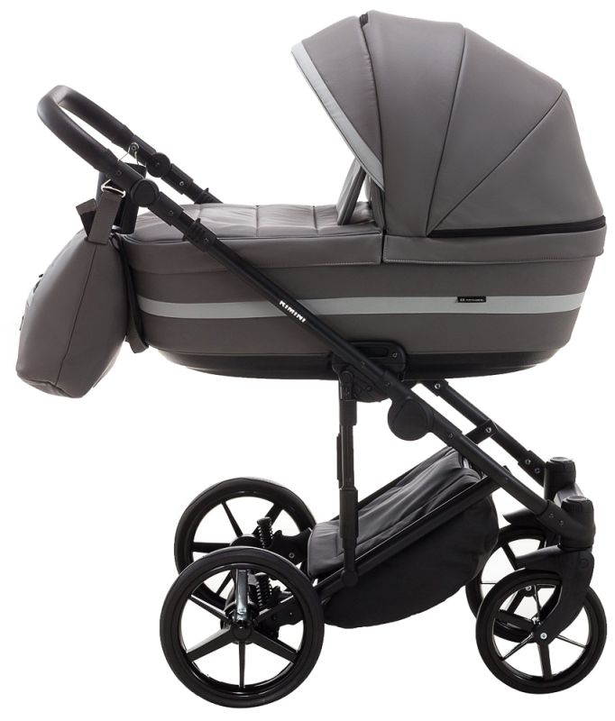 Коляска 2 в 1 Adamex Rimini ECO кожа 100% RI-260