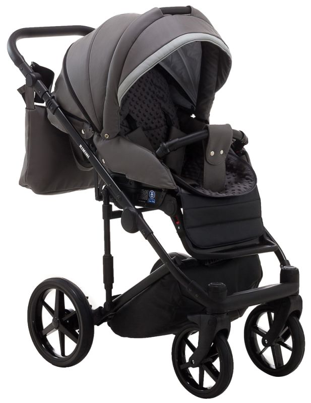 Коляска 2 в 1 Adamex Rimini ECO кожа 100% RI-260