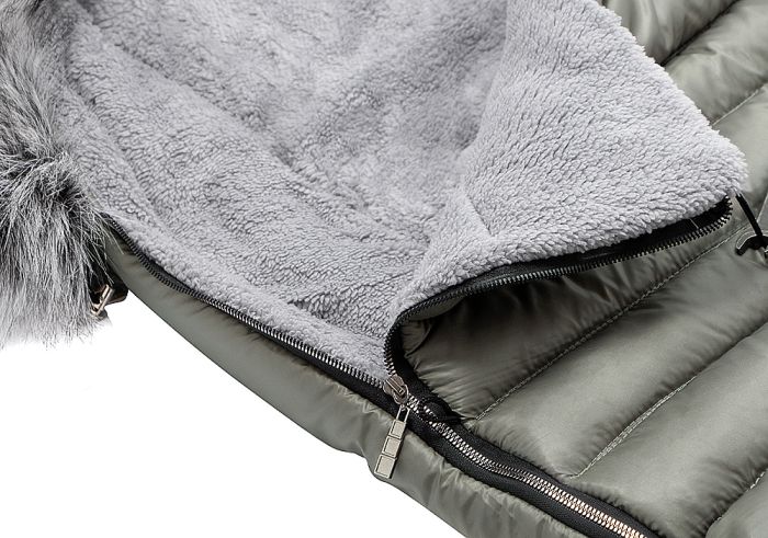 Зимовий конверт Bair Polar premium оливка - золота шкіра