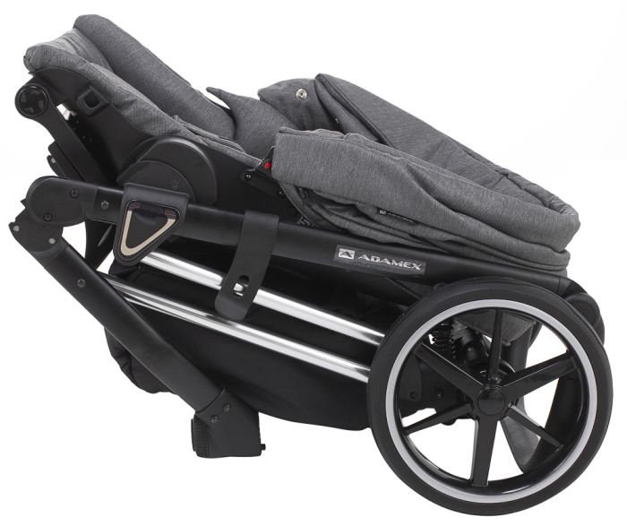 Коляска 2 в 1 Adamex Belissa Special Edidion (Chrome) PS-609