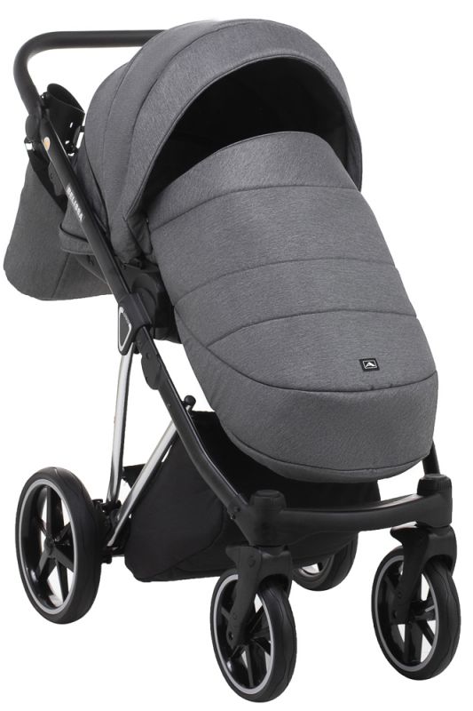 Коляска 2 в 1 Adamex Belissa Special Edidion (Chrome) PS-609