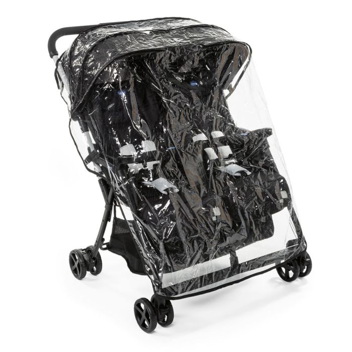 Прогулочная коляска для двойни Chicco Ohlala Twin Black