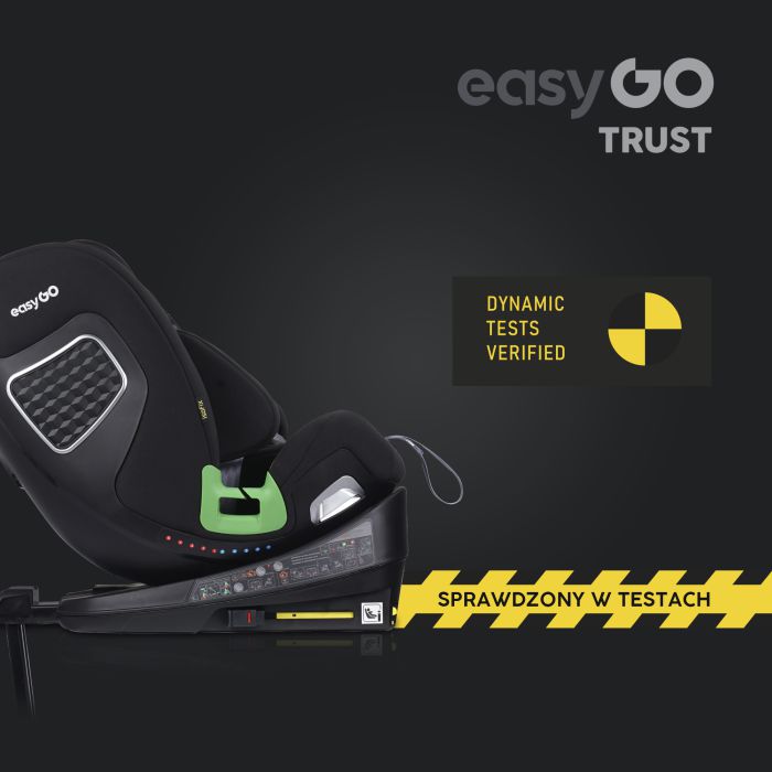Автокресло EasyGo Trust Isofix Iron