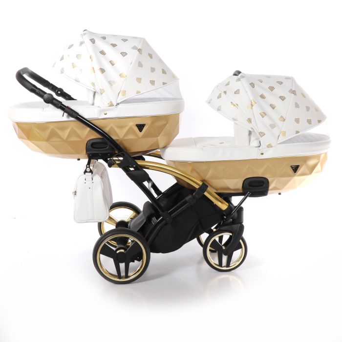 Коляска для двойни Junama Glow Duo Slim 02
