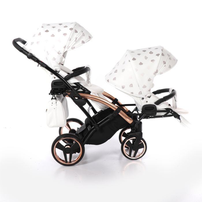 Коляска для двойни Junama Glow Duo Slim 01