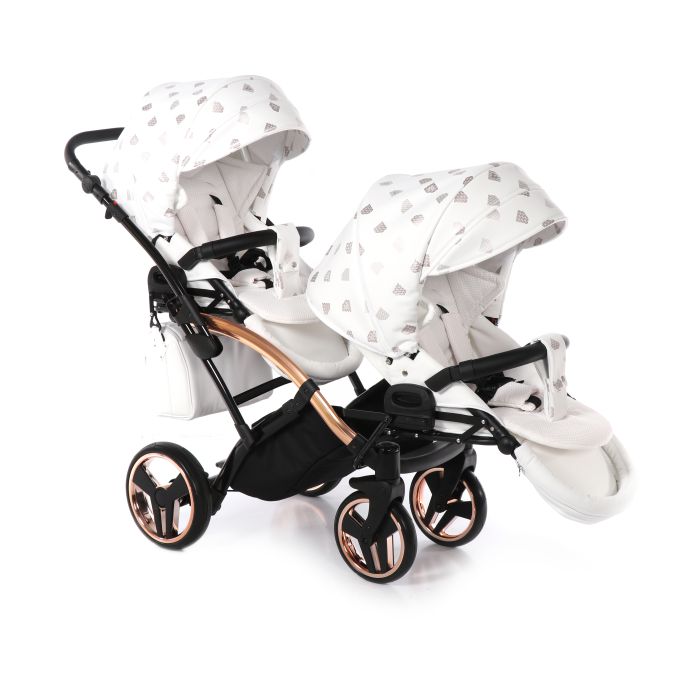 Коляска для двойни Junama Glow Duo Slim 01