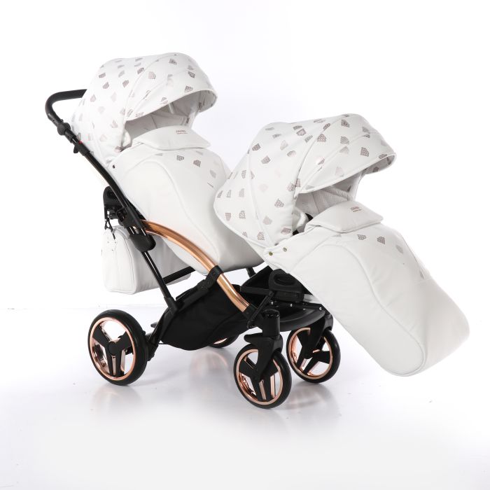Коляска для двойни Junama Glow Duo Slim 01